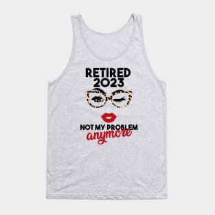 Retired 2023 Shirt, Funny Retired Shirt, Retirement Party T-shirt, Retirement Shirt Tank Top